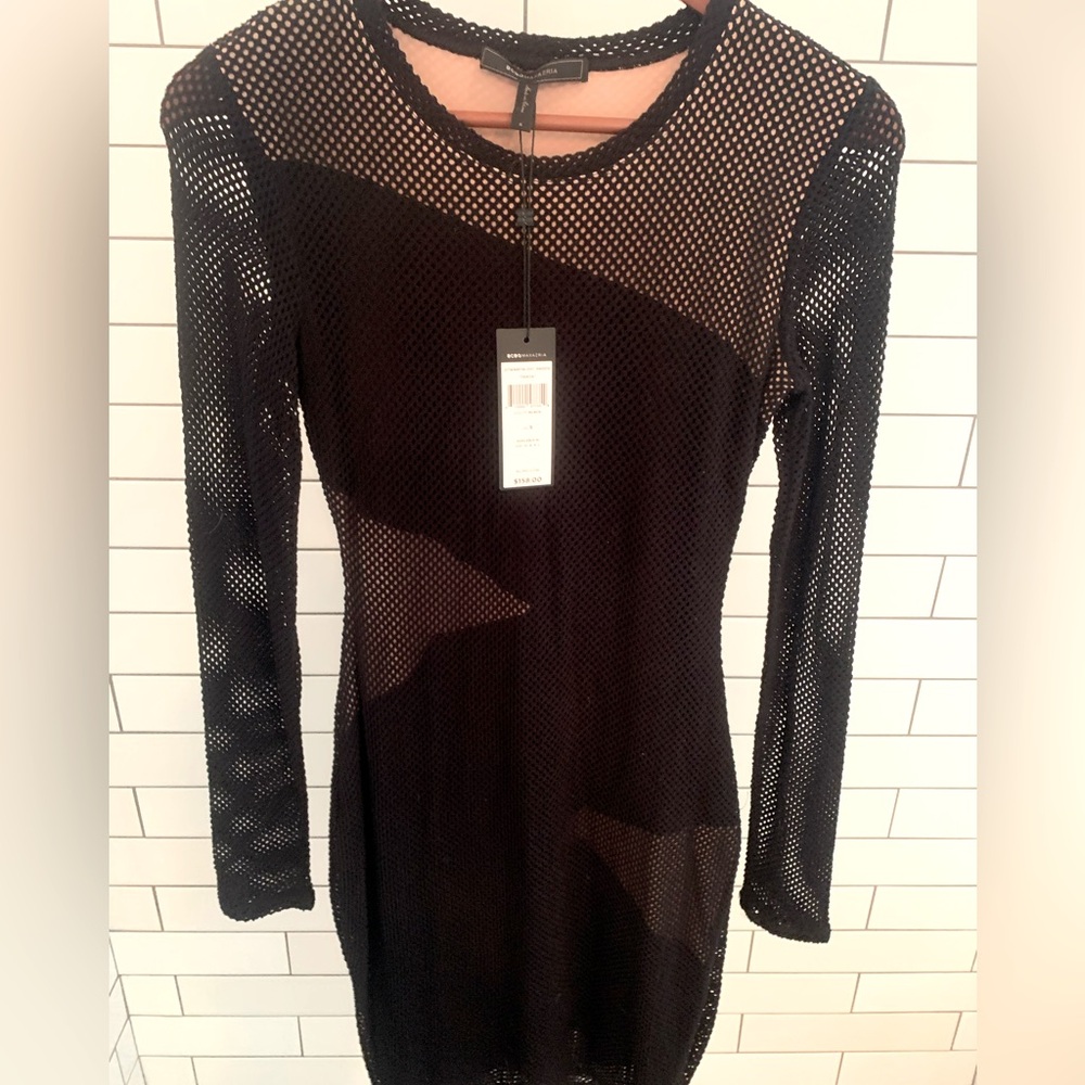 NWT BCBG Maxazria little black dress Size Small